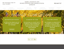 Tablet Screenshot of jawmender.com